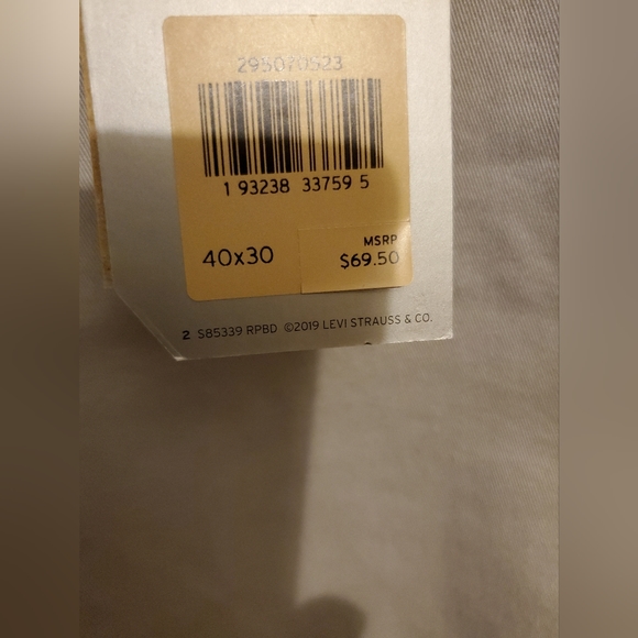 Mens Levi's Gray Reguler Fit 502  Jean - Picture 12 of 12